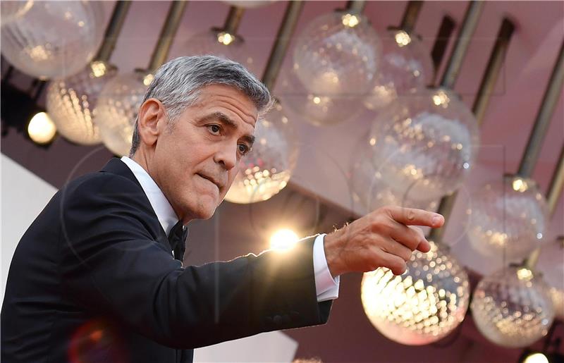 (FILE) ITALY CLOONEY BRUNEI BOYCOTT