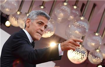 (FILE) ITALY CLOONEY BRUNEI BOYCOTT