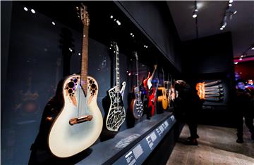 USA NEW YORK ROCK AND ROLL EXHIBIT AT MET