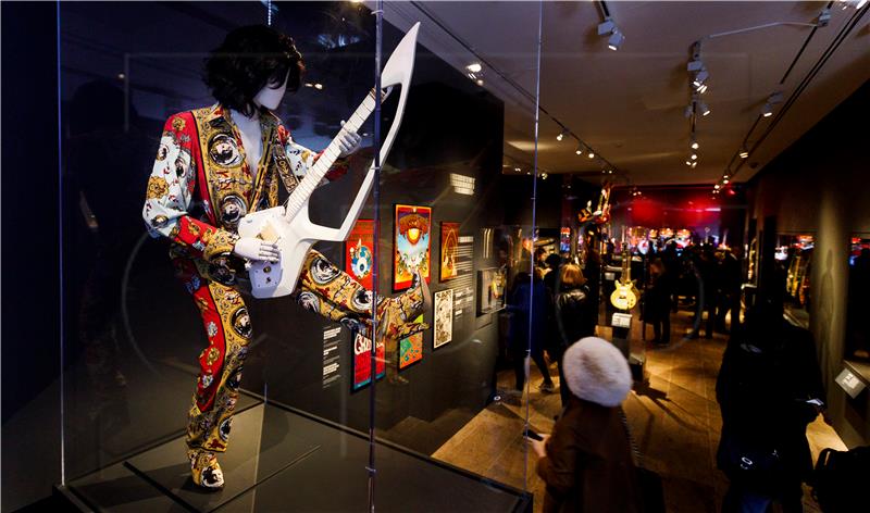 USA NEW YORK ROCK AND ROLL EXHIBIT AT MET