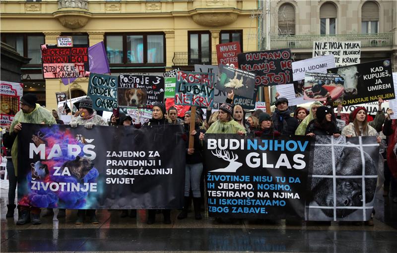 "Marš za životinje" 13. travnja u Zagrebu - ljubav za sve stanovnike planeta Zemlje