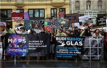 "Marš za životinje" 13. travnja u Zagrebu - ljubav za sve stanovnike planeta Zemlje