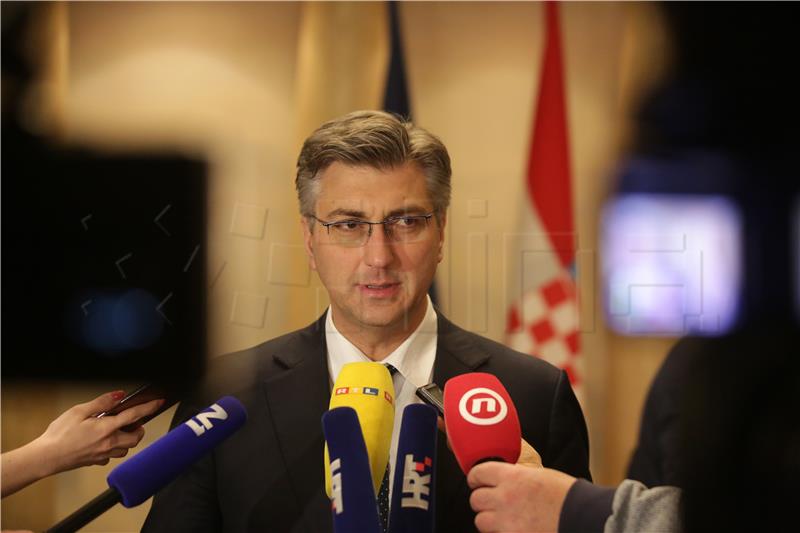 Plenkovic: HDZ stronger than any other Croatian party in terms of sovereignism