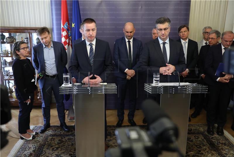 Premijer Plenković primio članove Upravnog odbora Fortenova grupe