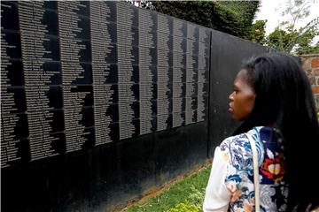 (FILE) RWANDA GENOCIDE ANNIVERSARY