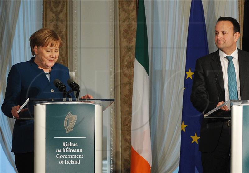 IRELAND GERMANY MERKEL BREXIT DIPLOMACY