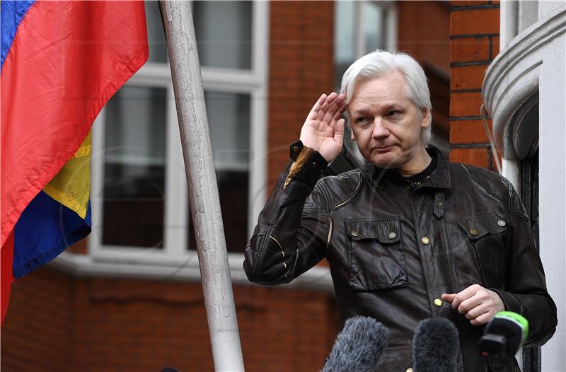 (FILE) BRITAIN ASSANGE ECUADOR