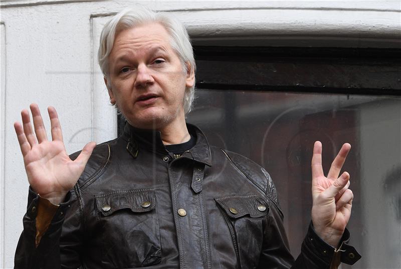 (FILE) BRITAIN ASSANGE ECUADOR