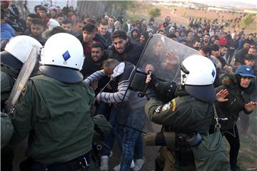 GREECE REFUGEES PROTEST