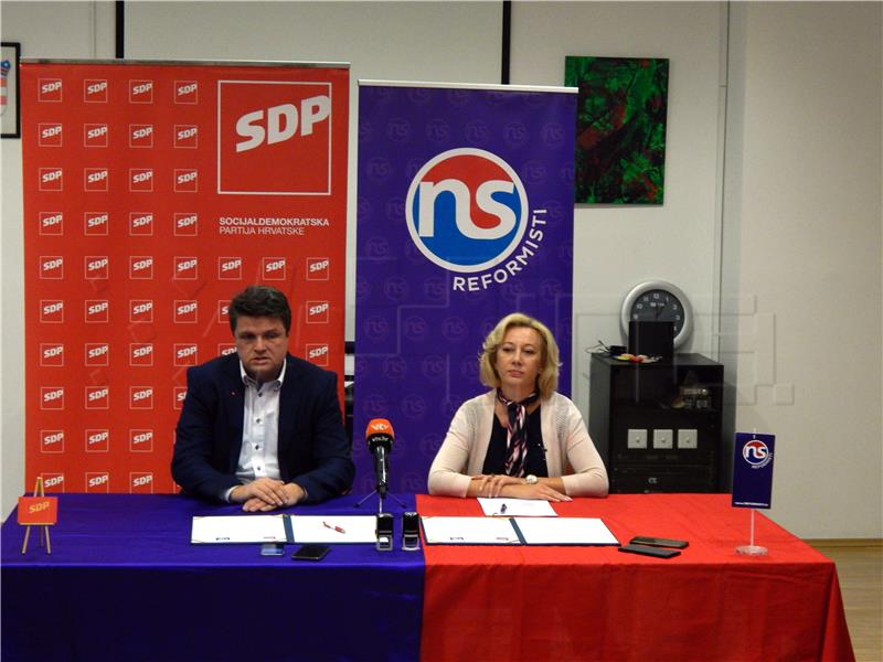 Potpisan koalicijski sporazum SDP-a i Narodne stranke Reformisti za izlazak na izbore za Vijeća mjesnih odbora Grada Varaždina