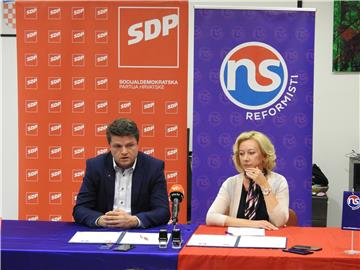 Potpisan koalicijski sporazum SDP-a i Narodne stranke Reformisti za izlazak na izbore za Vijeća mjesnih odbora Grada Varaždina