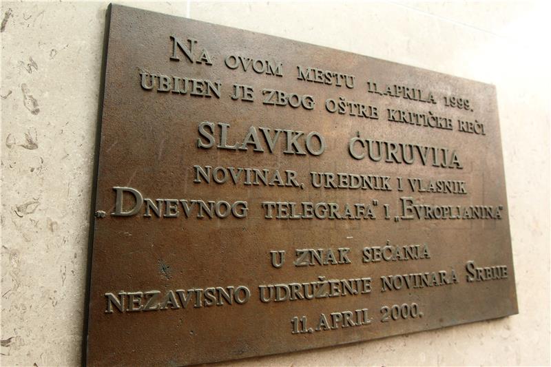 Srbija: Za ubojstvo novinara Slavka Ćuruvije četvorici ukupno 100 godina zatvora