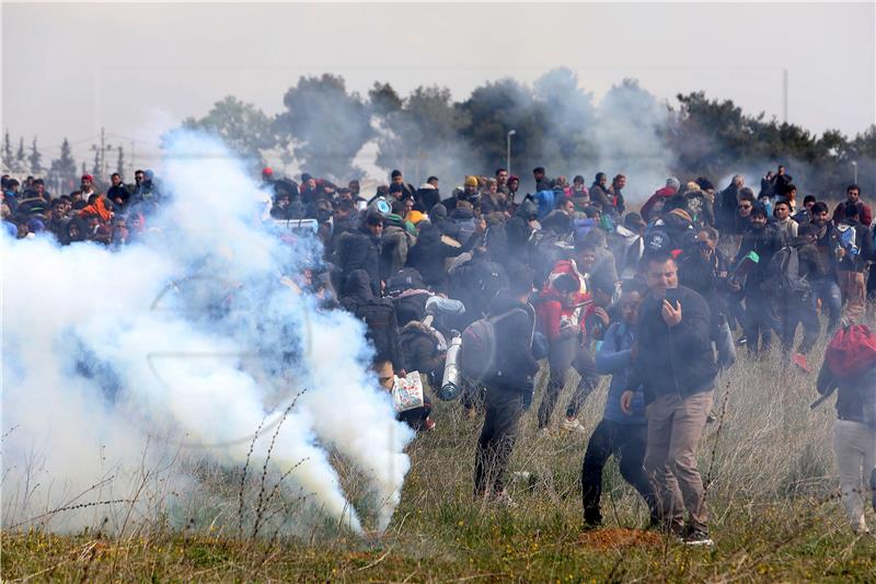 GREECE REFUGEES PROTEST