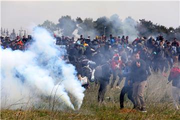 GREECE REFUGEES PROTEST