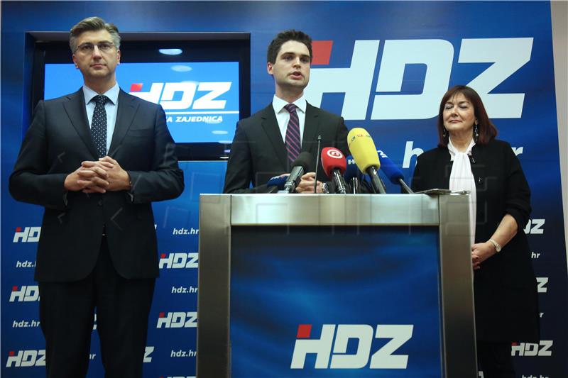 Ressler predvodi HDZ-ovu listu na izborima za EP s programom „Hrvatska za generacije”