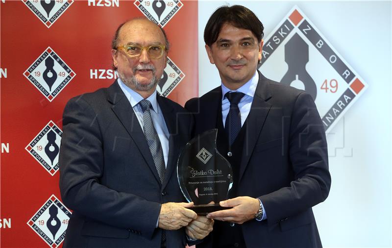 HZSN: Antolić novinar godine, nagrađen i Zlatko Dalić