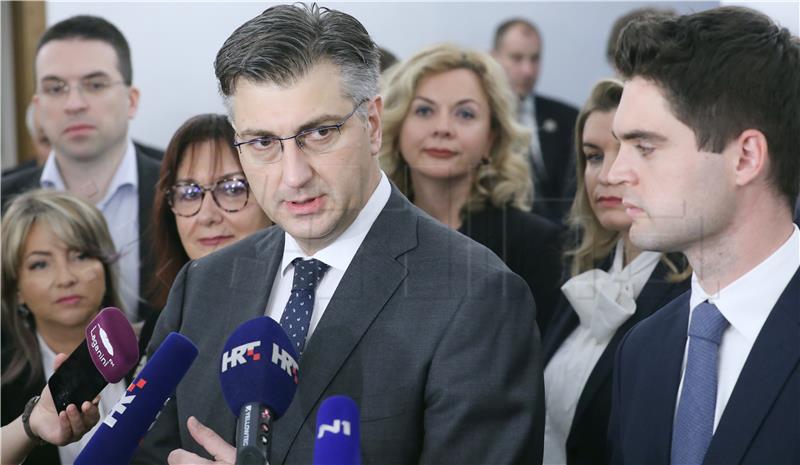 Plenkovic: HDZ slate strong and very good