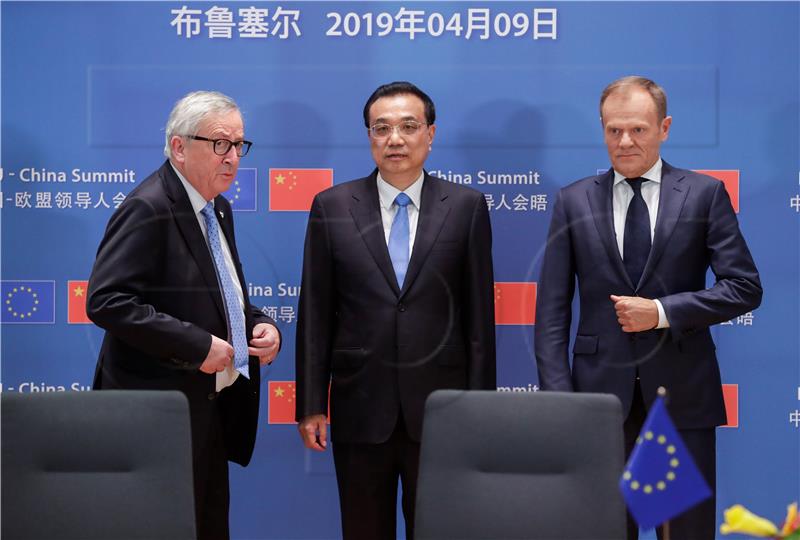 BELGIUM EU CHINA SUMMIT