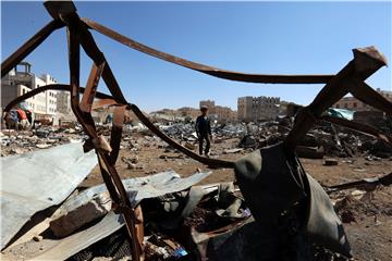 YEMEN CONFLICT SAUDI AIRSTRIKE