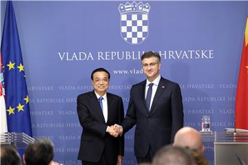 Plenković i Li dali izjave za medije