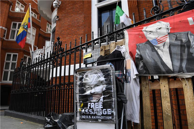 BRITAIN WIKILEAKS JULIAN ASSANGE ARRESTED