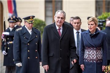 Czech and Croatian presidents advocate a stronger Central Europe