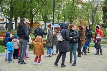 U Bjelovaru započela preduskrsna manifestacija Pisanicom do Uskrsa