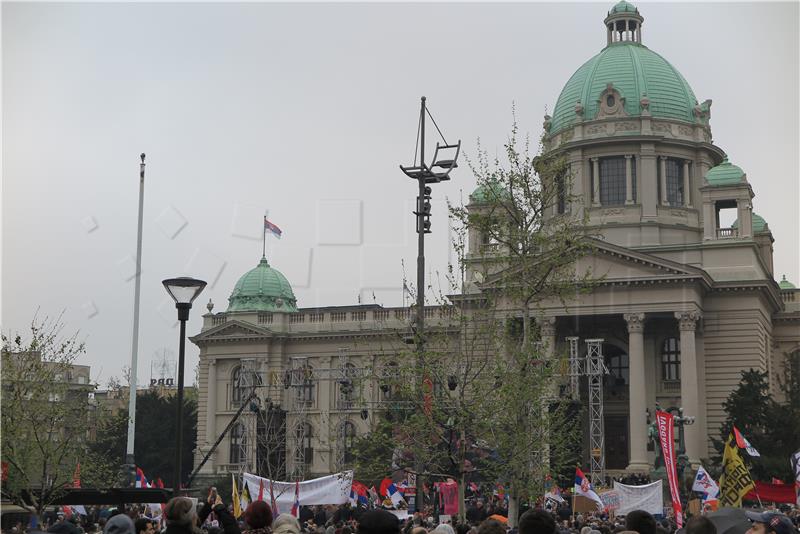 Protesters give Serbia authorities one week to meet their demands