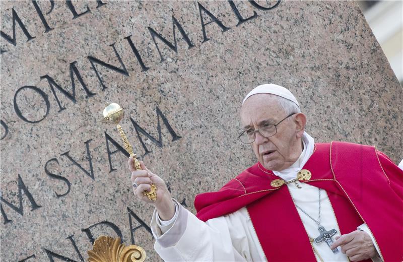 VATICAN POPE PALM SUNDAY