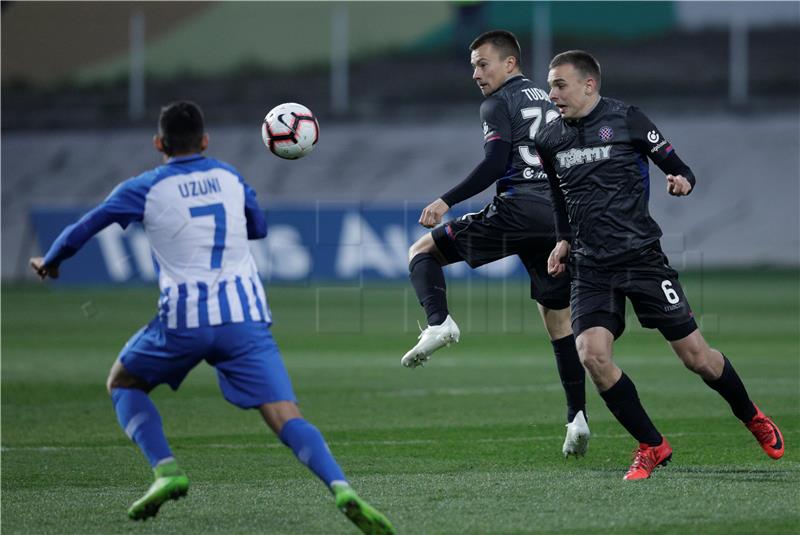 Lokomotiva - Hajduk 0-0 (poluvrijeme)