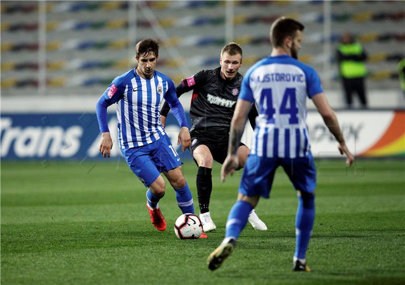 Utakmica Prve HNL Lokomotiva - Hajduk