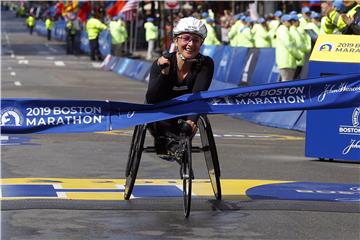 USA BOSTON MARATHON