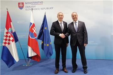 Krsticevic talks EU chairmanship with Slovak counterpart