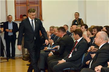 Premijer Plenković na svečanoj sjednici povodom obilježavanja Dana Brodsko-posavske županije