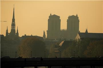 FRANCE NOTRE DAME FIRE