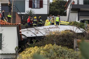 PORTUGAL BUS ACCIDENT MADEIRA