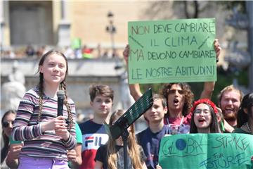 ITALY CLIMATE CHANGE PROTEST