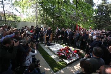 SERBIA MIRA MARKOVIC FUNERAL