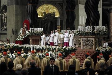 VATICAN POPE FRANCIS EASTER VIGIL MASS