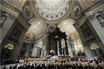 VATICAN POPE FRANCIS EASTER VIGIL MASS