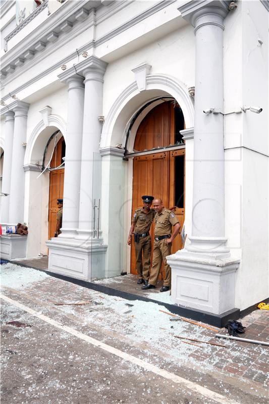 SRI LANKA  MULTIPLE EXPLOSIONS