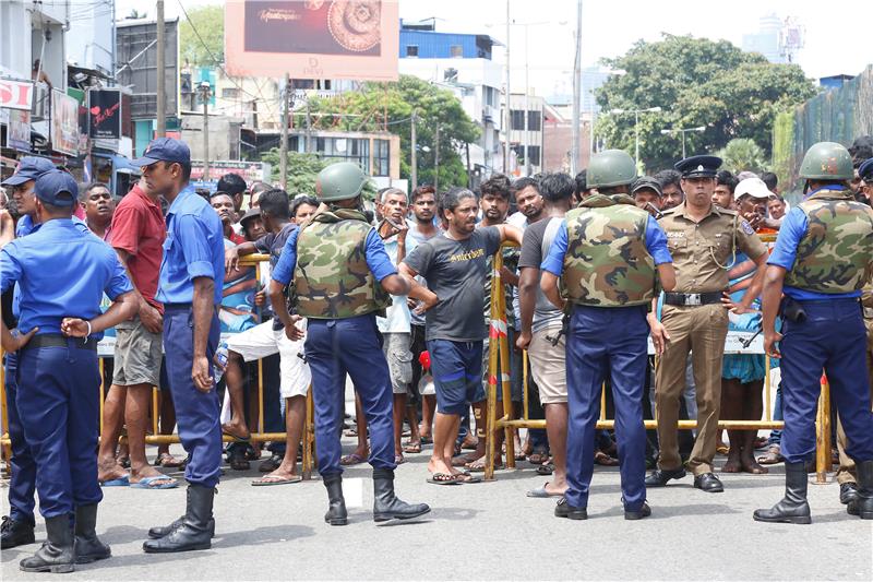 SRI LANKA  MULTIPLE EXPLOSIONS