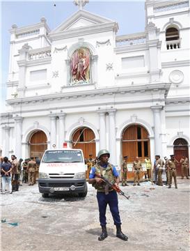 SRI LANKA  MULTIPLE EXPLOSIONS