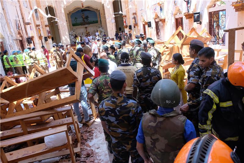 SRI LANKA ATTACKS MULTIPLE EXPLOSIONS