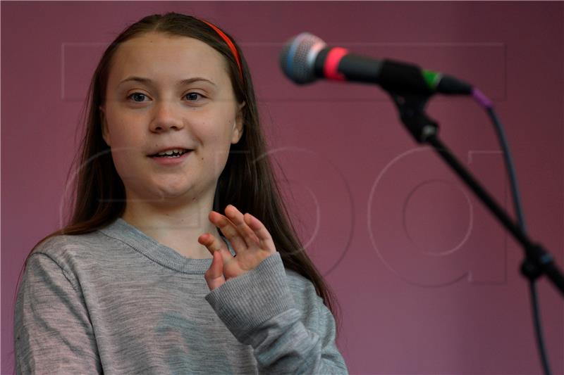 Greta Thunberg pridružila se prosvjedima ekoloških aktivista u Londonu