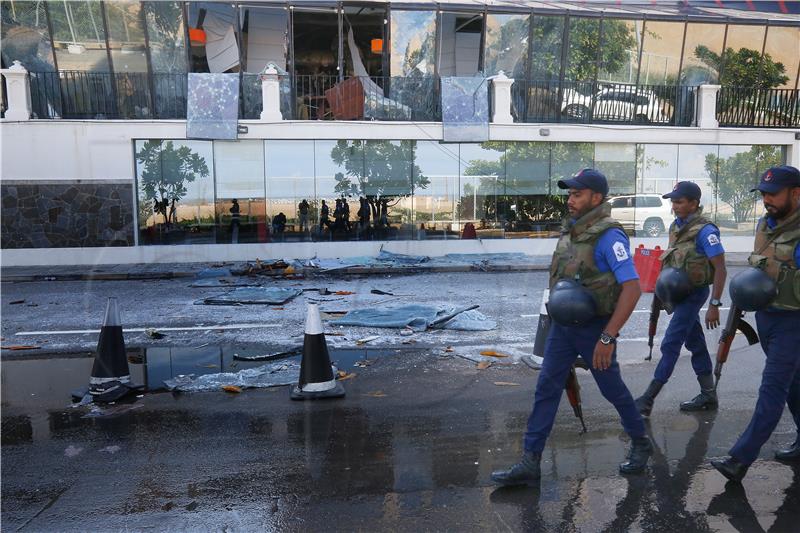 SRI LANKA MASSACRE MULTIPLE EXPLOSIONS AFTERMATH