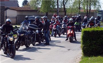 Moto i biciklističko druženje u Križevcima na Uskrsni ponedjeljak