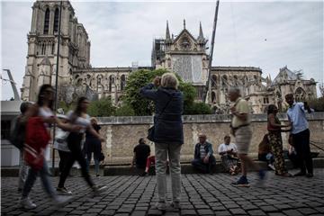 FRANCE NOTRE DAME FIRE AFTERMATH