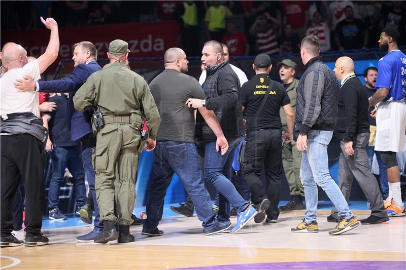 Incidenti na utakmici Crvena zvezda - Budućnost