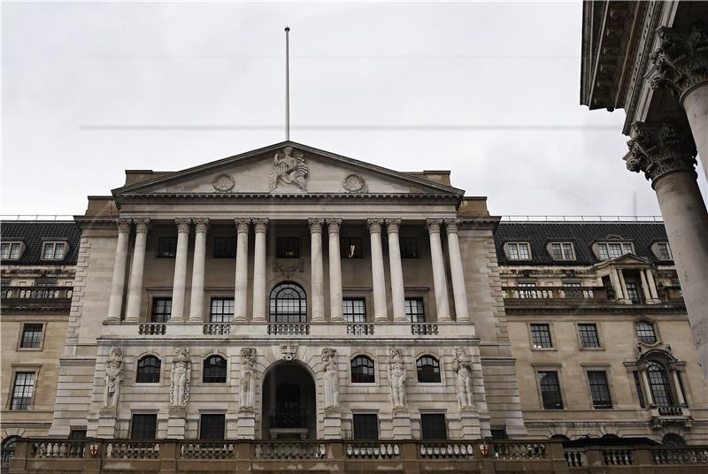 (FILE) BRITAIN GOVERNMENT BANK OF ENGLAND